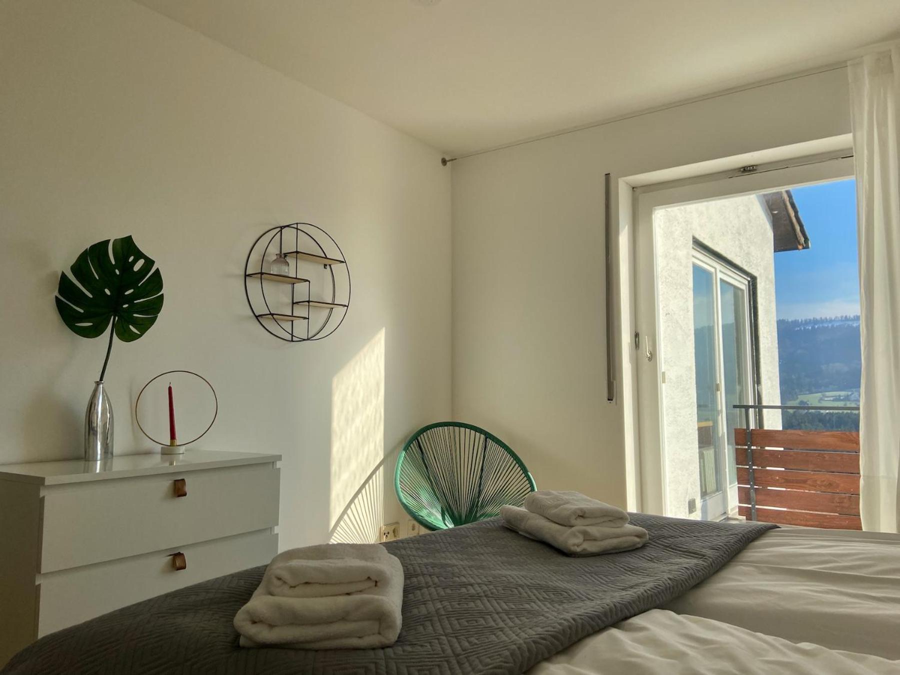 Ferienwohnung Traumblick 지그마르젤 외부 사진
