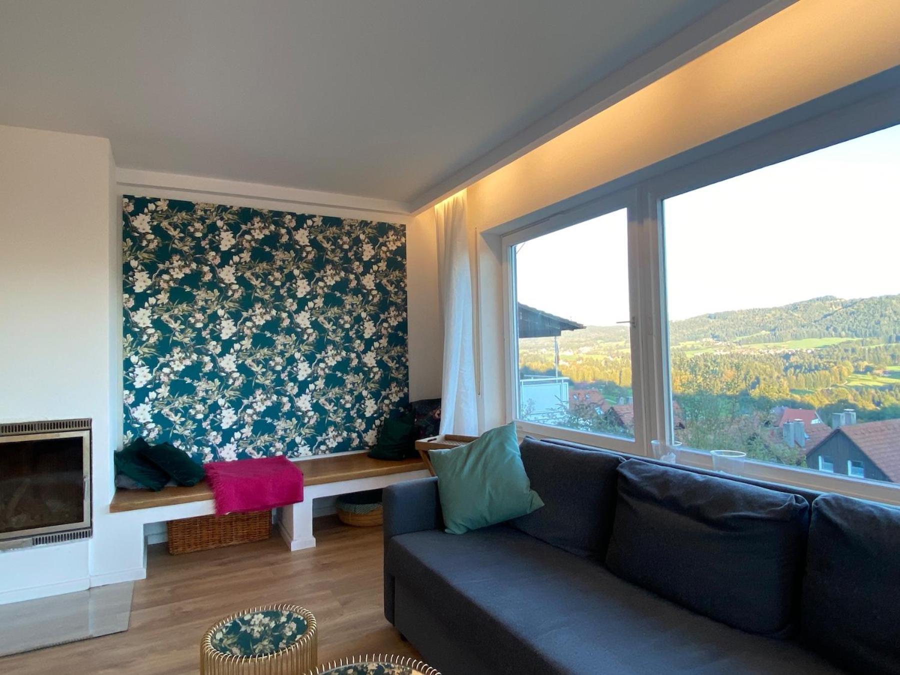 Ferienwohnung Traumblick 지그마르젤 외부 사진